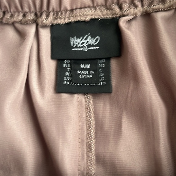 MOSSIMO TARGET Y2K Women's Black and Tan trouser Short set M minimalist capsule - Picture 4 of 11